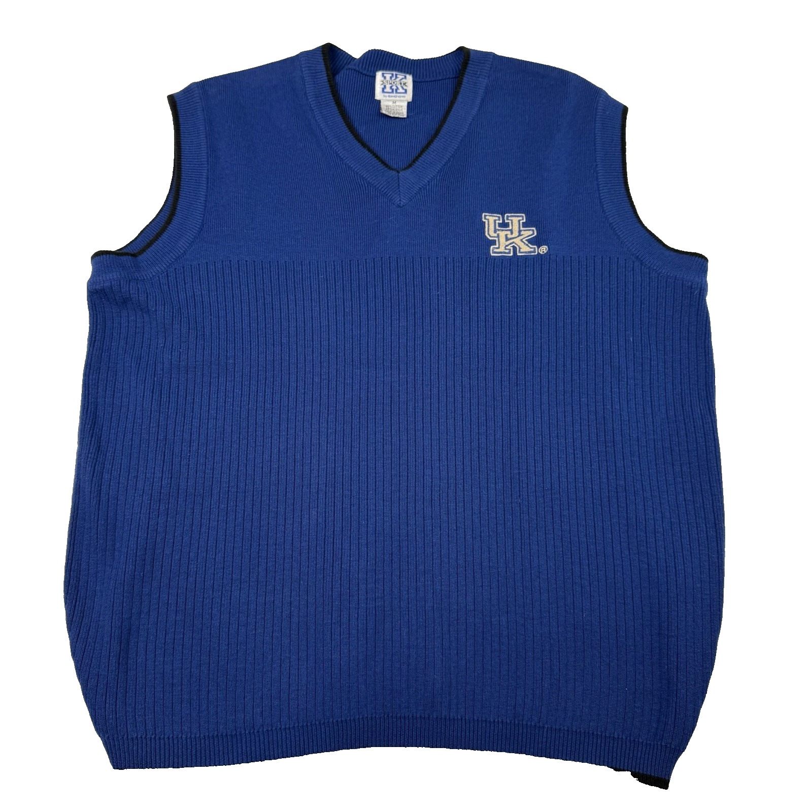 University Of Kentucky Uk Wildcats Blue Sweater Vest Mens Size Medium Game Day